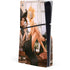Cozy Autumn Library Witch with Cat and Coffee by Ivy Dolamore PlayStation PS5 Skins